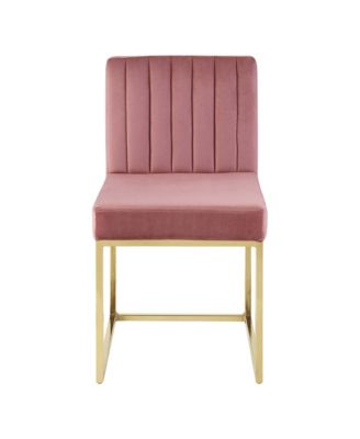 Carriage Performance Velvet Dining Chair, Set of 2