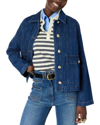 Taina Denim Buttoned Jacket