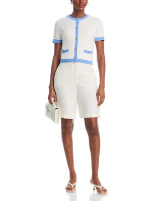 Bennet Rib Knit Short Sleeve Top