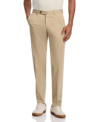 PT Torino Garment-Dyed Silkochino Slim Fit Pants | Bloomingdale's Men