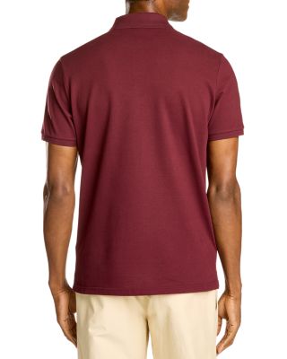 Short Sleeve Stripe Polo Shirt