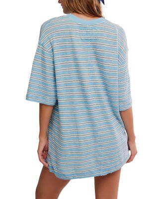 All Love Stripe Pocket Tee