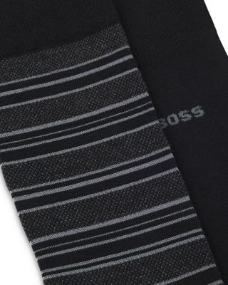 Stripe Crew Socks, Pack of 2
