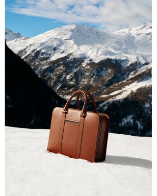 Palissy Double Leather Briefcase