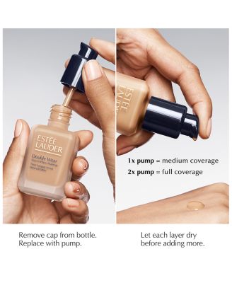 Double Wear Stay in Place Makeup Foundation Pump