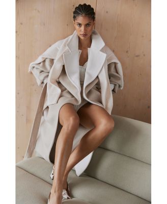 Marcela Two Tone Blindseam Coat