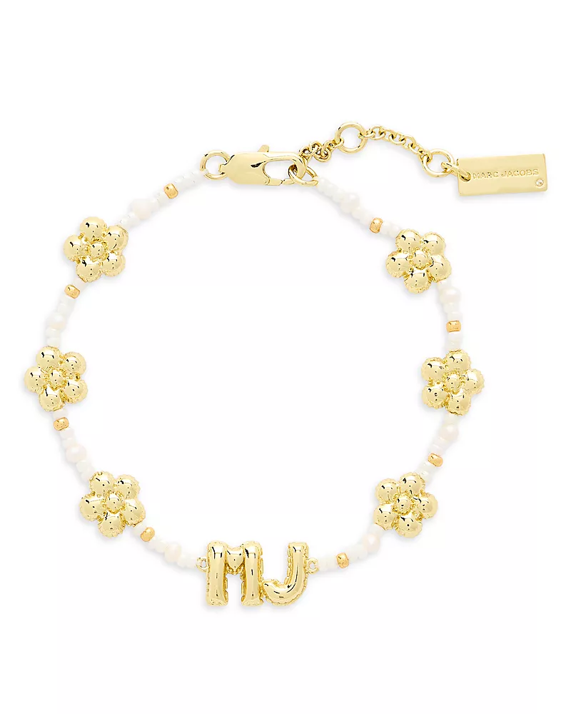 Marc Jacobs The Beaded Mj Balloon Bracelet