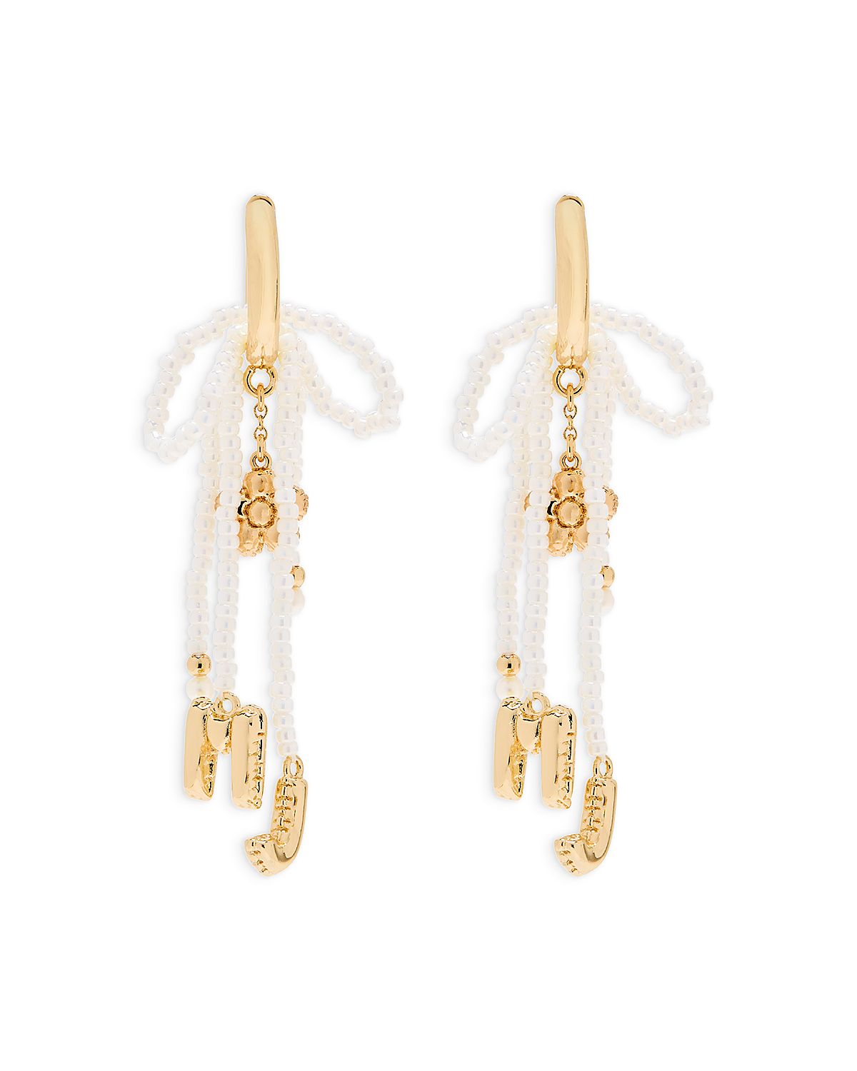 Marc Jacobs The Beaded Mj Balloon Earrings