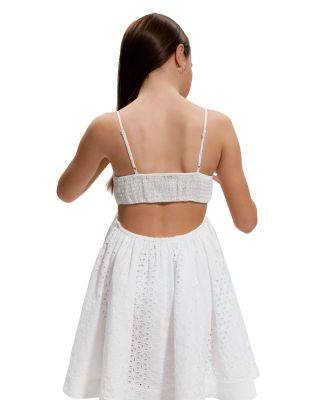 Girls' Zarela Broderie Mini Dress - Little Kid, Big Kid