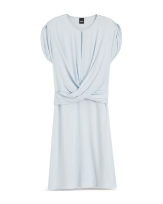 Devari Faux Wrap Dress