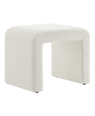  Simba Boucle Fabric Waterfall Stool