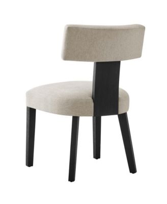  Nalani Fabric Upholstered Dining Chairs, Set of 2