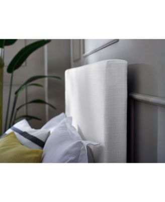 Taylor Upholstered Linen Fabric Headboard, California King
