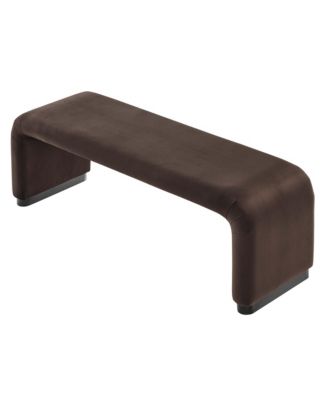Koda Performance Velvet Waterfall Long Bench