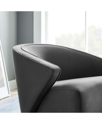  Odyssey Performance Velvet Armchair