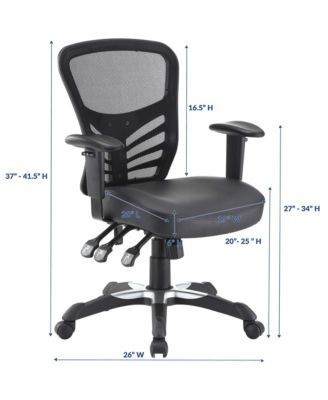  Articulate Vinyl Office Chair