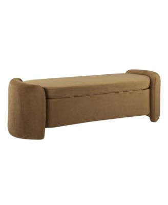  Nebula Upholstered Performance Velvet Bench