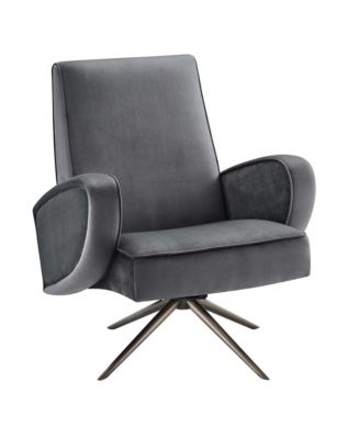  Superior Performance Velvet Swivel Chair