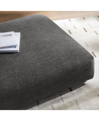  Solace Modular Upholstered Fabric Ottoman