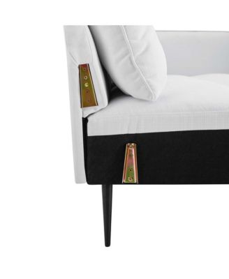  Cameron Tufted Fabric Sofa