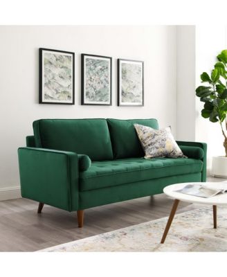  Valour Performance Velvet Sofa