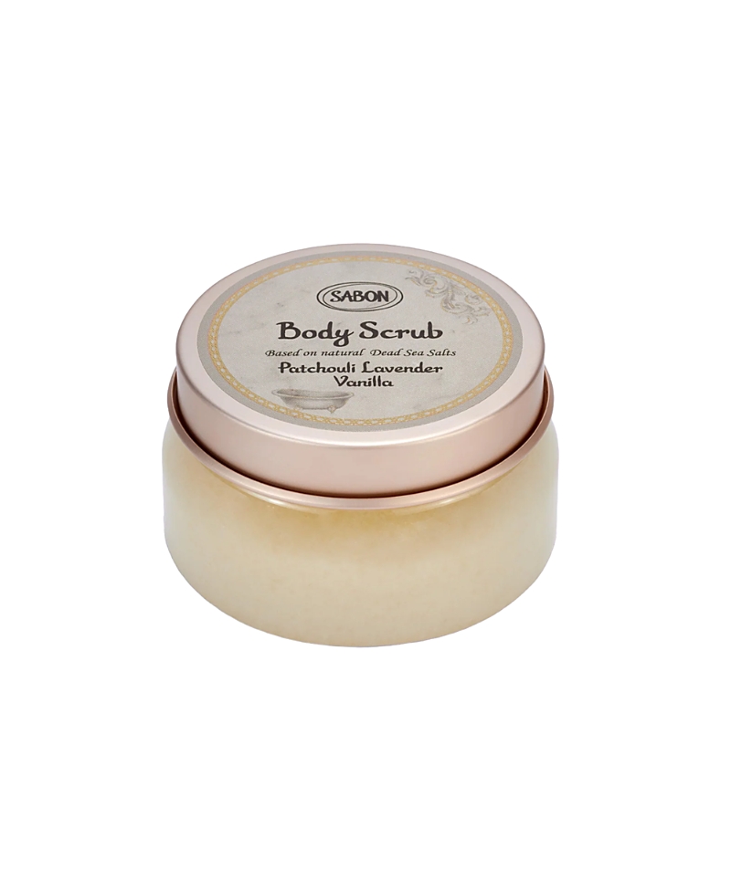 Sabon Patchouli Lavender Vanilla Body Scrub, 200Gr