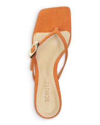Women's Miriam Nubuck Leather Thong Sandals