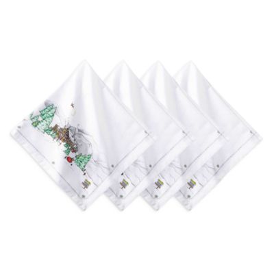 Berry & Thread North Pole Napkin, Set of 4