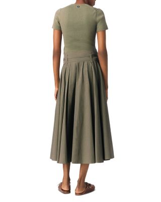 Miyo Ribbed Square Neck Sweater