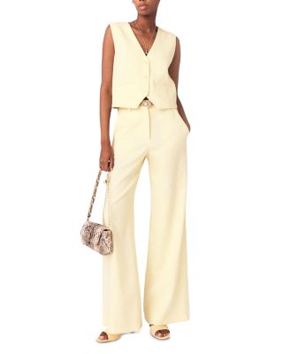 Pilellow Wide Leg Pants