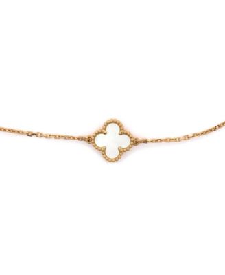  Sweet Alhambra Bracelet 18K Gold and Mother of Pearl