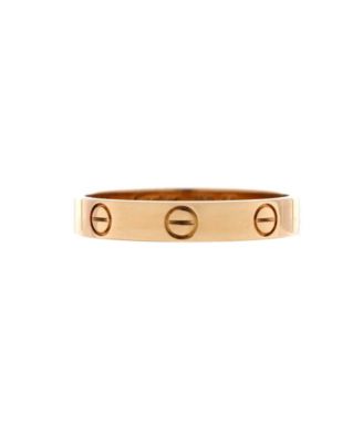  Love Wedding Band Ring 18K Gold