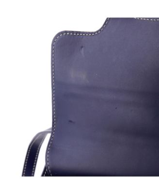  PM Saigon Top Handle Bag Coated Canvas with Leather