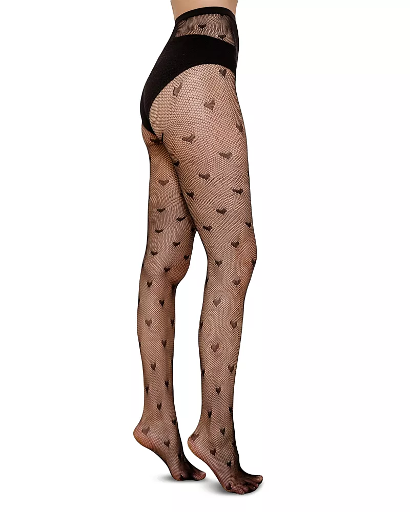 High Heel Jungle Sweetheart Fishnet Tights