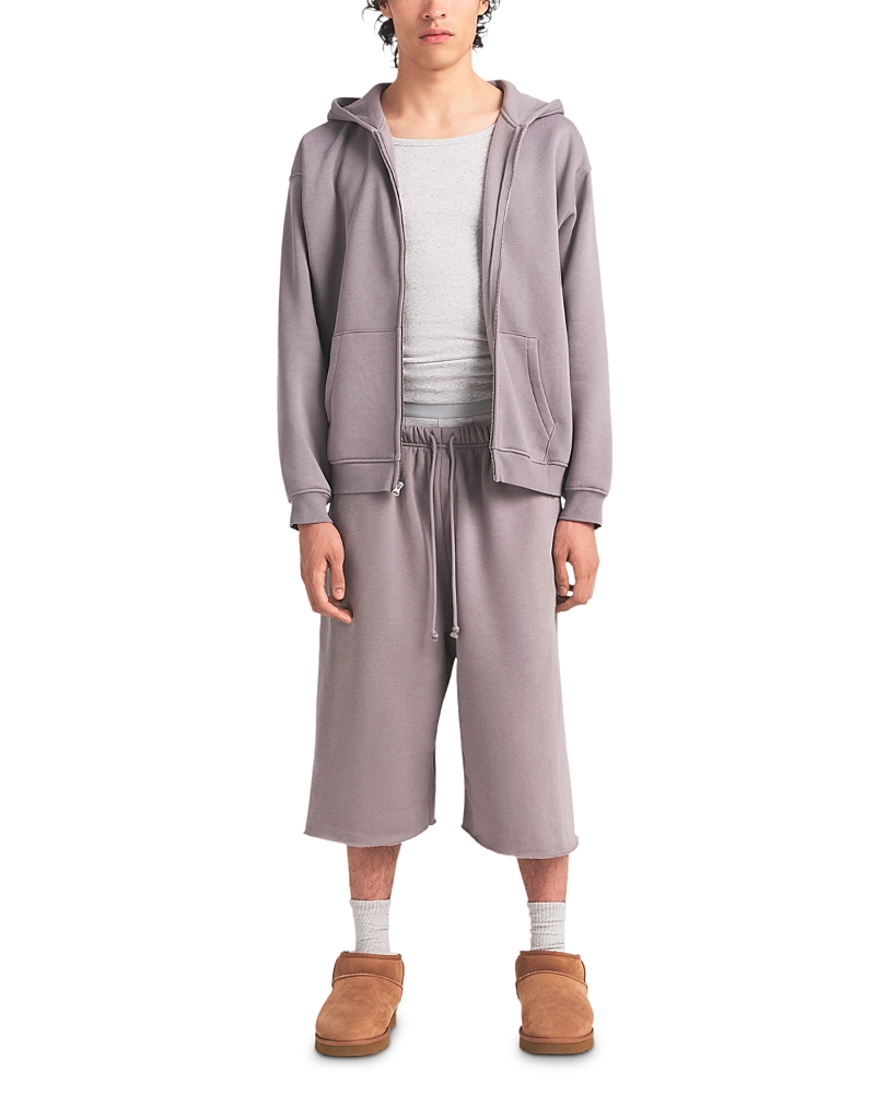 Skims Relaxed Fit Zip Up Hoodie