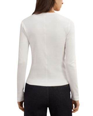 Rina Button Front Top