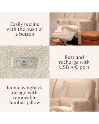 Kiwi Electronic Recliner Glider