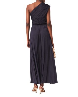 Revi Asymmetric Pleated Maxi Dress - thumbnail 9