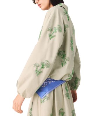 Embroidered Technical Bomber Jacket