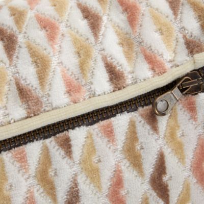 Sculpted Velvet Decorative Pillow, 18" x 18"