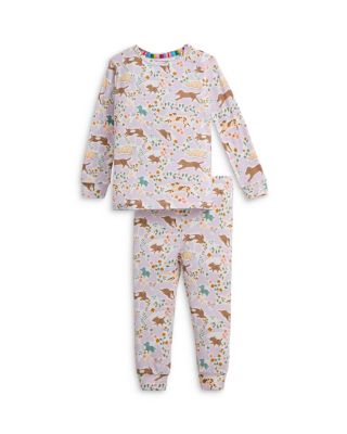 Girls' Best Fur End Long Sleeved Magnetic PJ Set - Little Kid, Big Kid