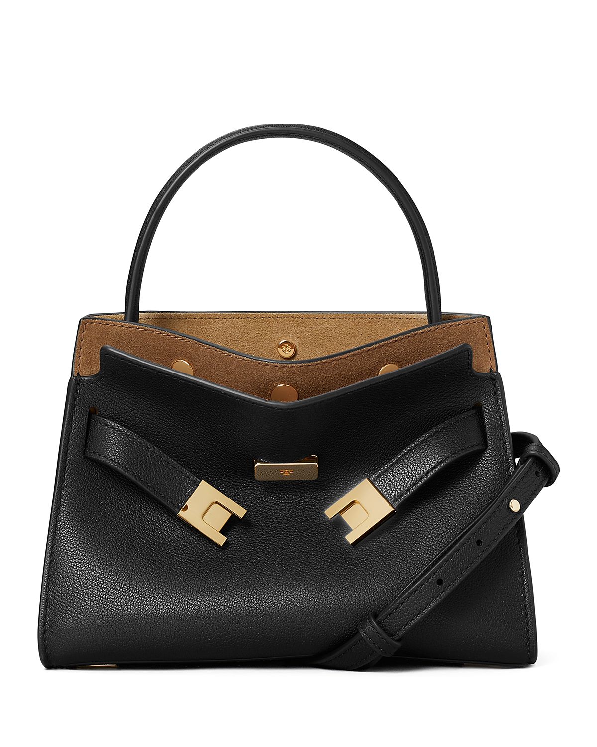Tory Burch Lee Radziwill Petite Leather Crossbody Bag