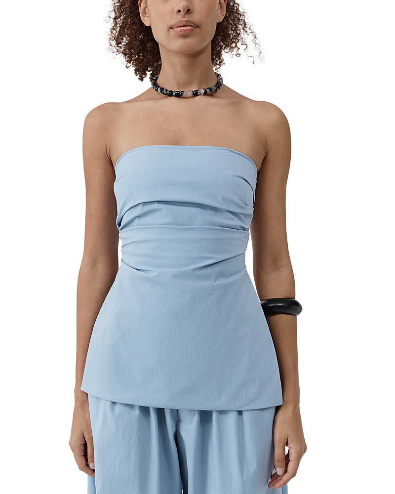 St. Agni Strapless Tie Back Top