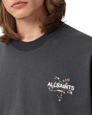 Floral Pentacle Logo T-Shirt