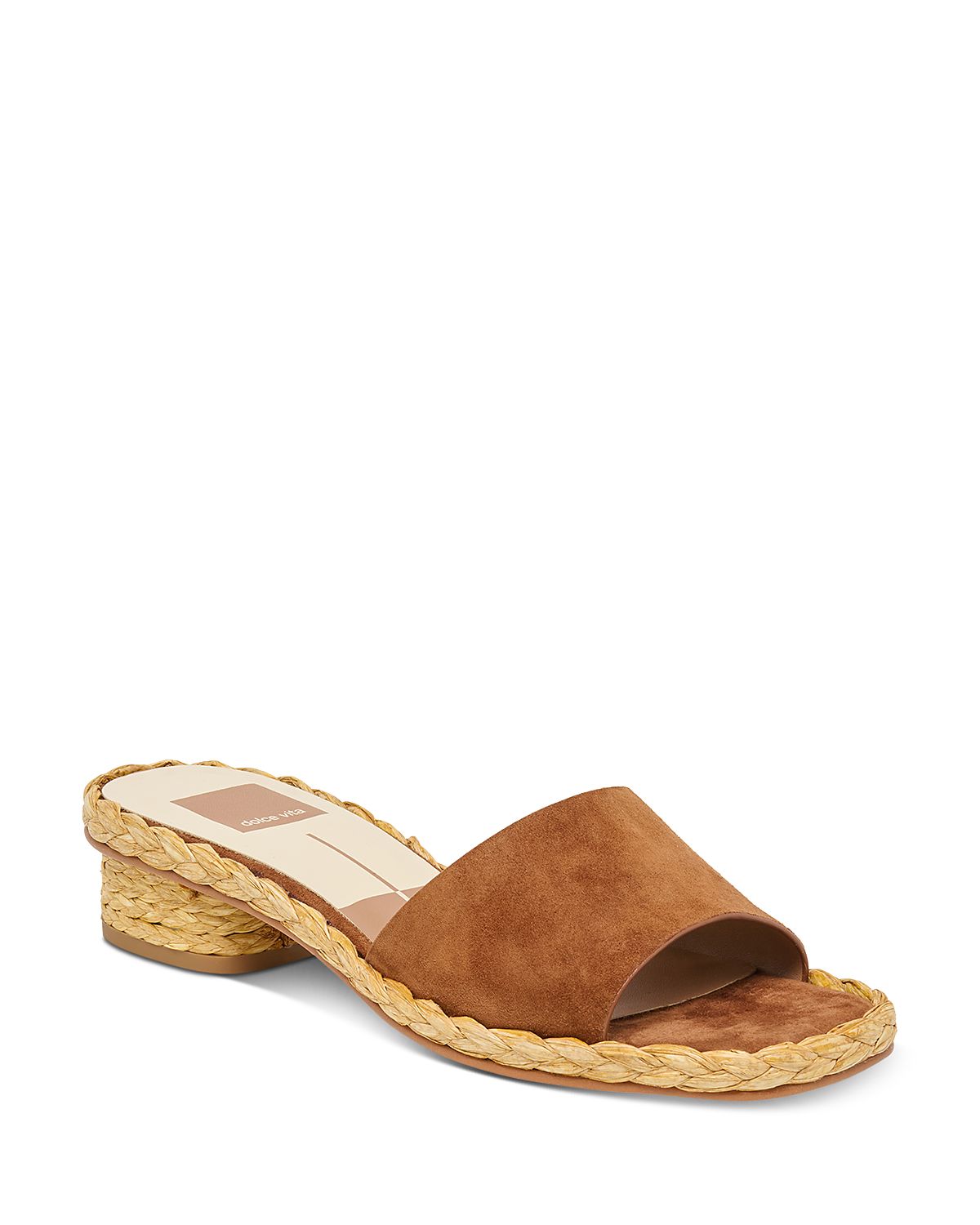 Dolce Vita Women's Dixi Suede Espadrille Slide Sandals