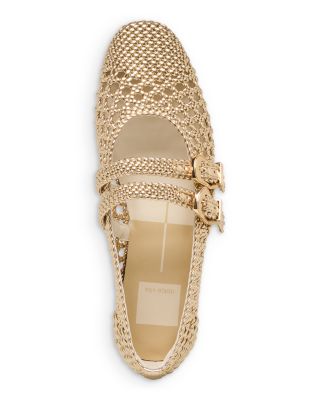 Women's Baylee Woven Leather Flats