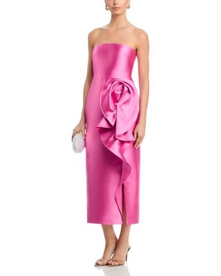 Marla Sculptural Drape Dress