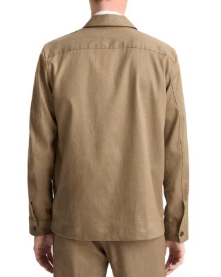 Stretch Linen Chore Coat
