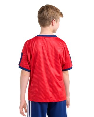 Boys' Short Sleeved Printed World Soccer Top - Big Kid