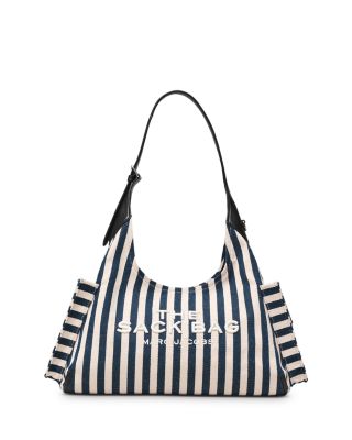 The Sack Belted Stripe Canvas Bag